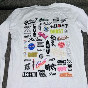 Men’s long sleeve rare ghost shirt.